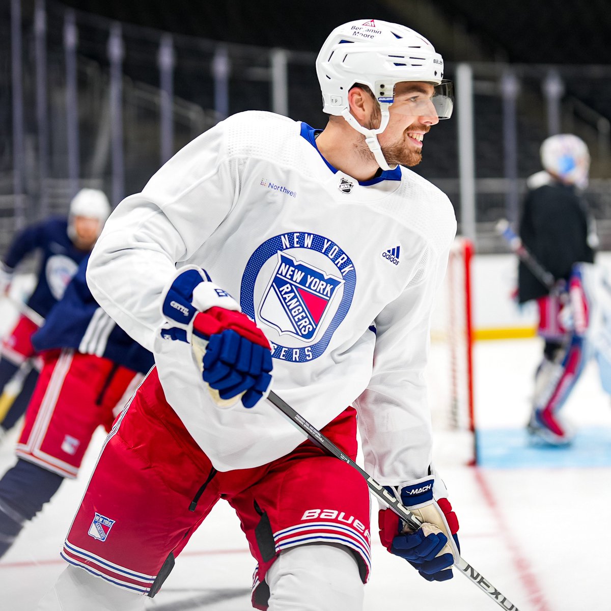 NYRangers's tweet photo. Setting the scene. https://t.co/p45C9Qcjlq