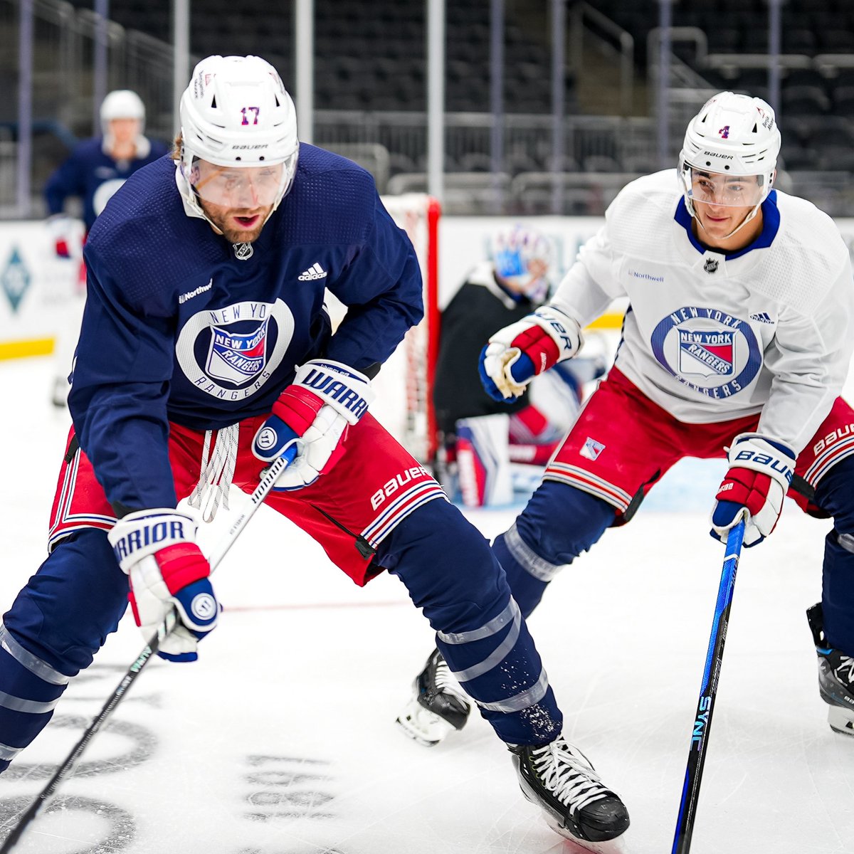 NYRangers's tweet photo. Setting the scene. https://t.co/p45C9Qcjlq