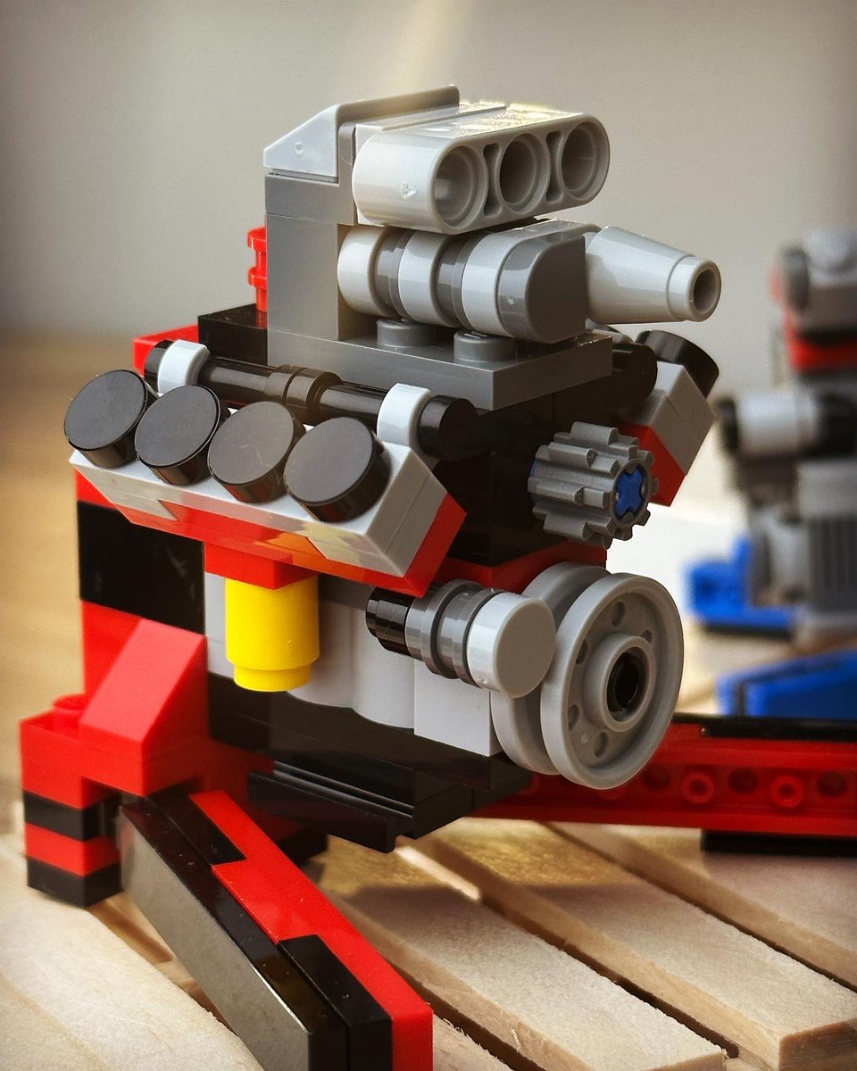 From dreams to reality 😎 Our first products. #LEGO inspired #Honda f20c and #Chevy v8 brick built engines. Get one today 👉 allaboutthebuild.com/shop