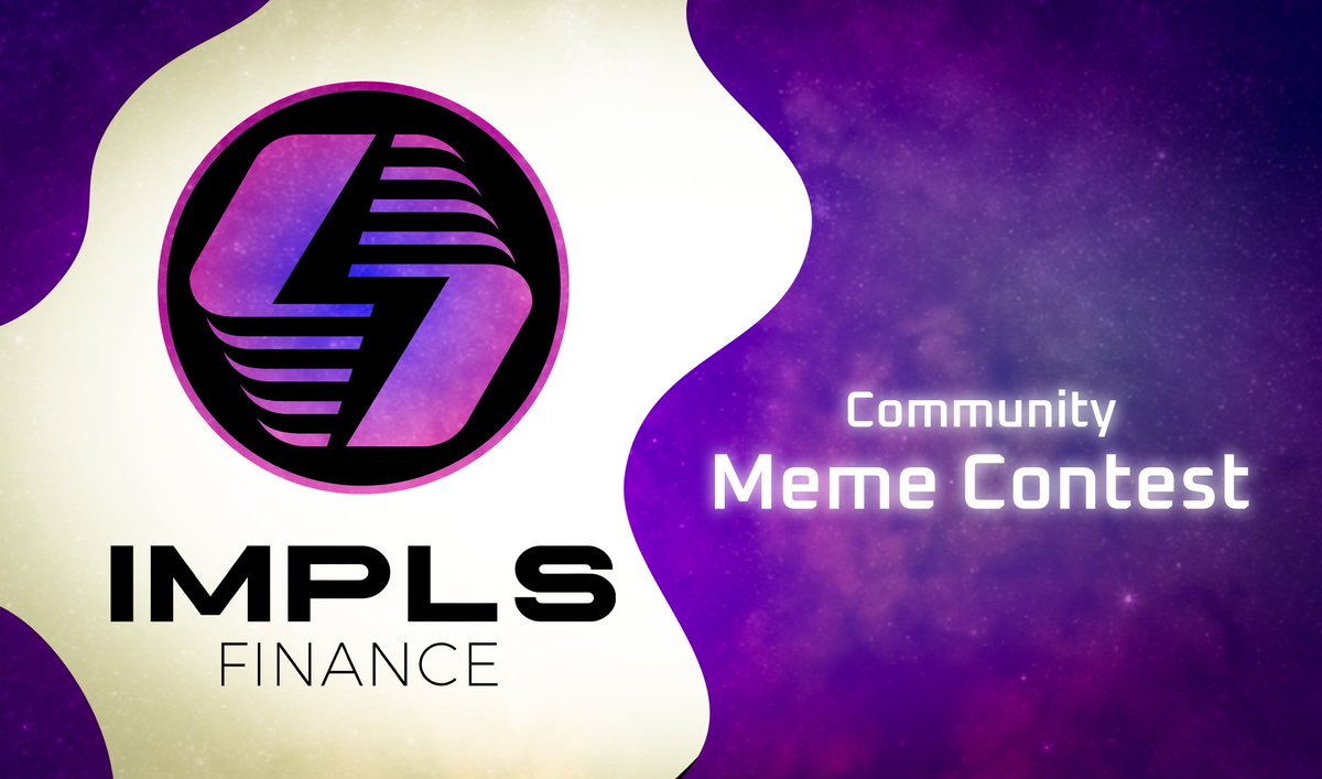IMPLS #MemeContest 📸

Prize: 100 IMPLS ( $ 120 )

How To Enter 👇
➡️ Like + Retweet This Post ♻️
➡️ Tag 2 #PulseChain Users 🤗
➡️ Comment with your #meme 📸

Rules 🖋️
▶️Only 1 meme entry per person
▶️Must be an image

The Meme should be related to #IMPLS, winners will be chosen