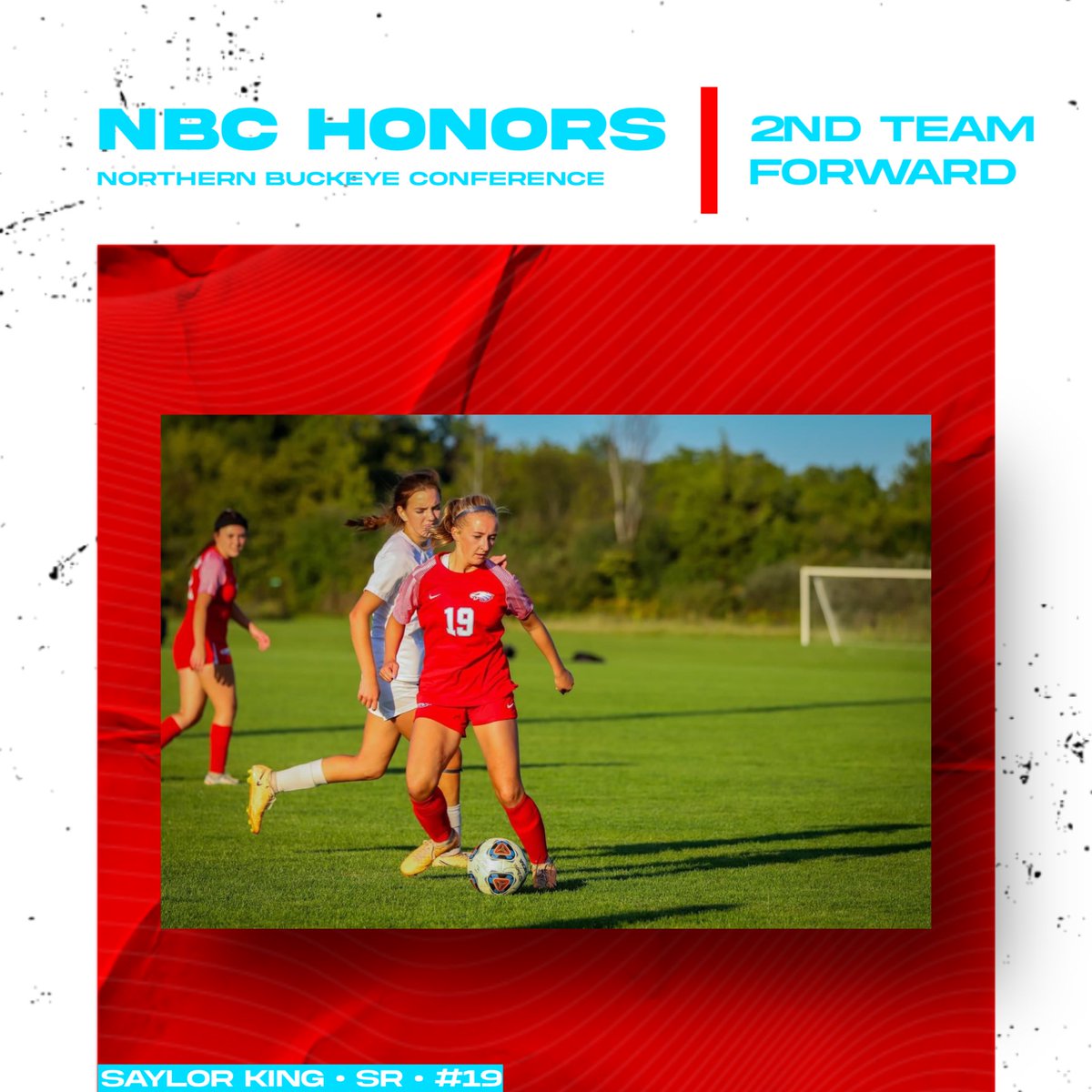 EaglesGSoccer's tweet photo. NBC LEAGUE HONORS‼️
2nd Team:
Kayla Buehler 
Reilly Might 
Abby Rothenbuhler 
Saylor King https://t.co/46DajH8VM2