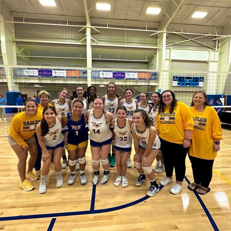 Florence Christian School Athletics (@fcs_eagles) on Twitter photo Congratulations to our varsity volleyball team for their success in the SCISA State Tournament this weekend! Because of their undefeated tournament record, the Lady Eagles will be playing in the State Championship game on Tuesday at 7 pm at Cardinal Newman in Columbia! Congratulations to our varsity volleyball team for their success in the SCISA State Tournament this weekend! Because of their undefeated tournament record, the Lady Eagles will be playing in the State Championship game on Tuesday at 7 pm at Cardinal Newman in Columbia!