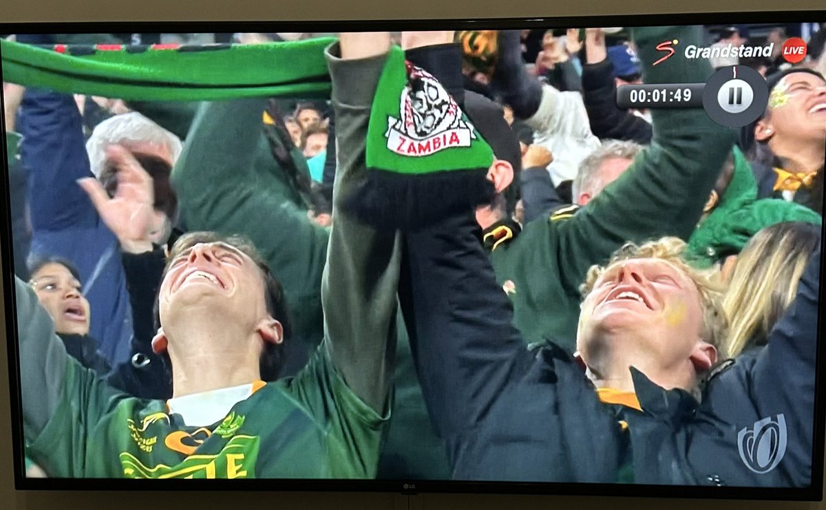 ChabzP's tweet photo. #RWC2023 #ENGvSA #SSRUGBY you can thank us NOW https://t.co/gKZjcEolqx