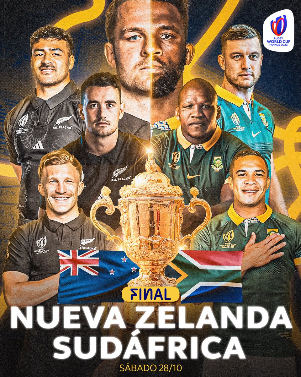 rugbyworldcupes's tweet image. WOW. 🔜🏆

#NZLvRSA #RWC2023