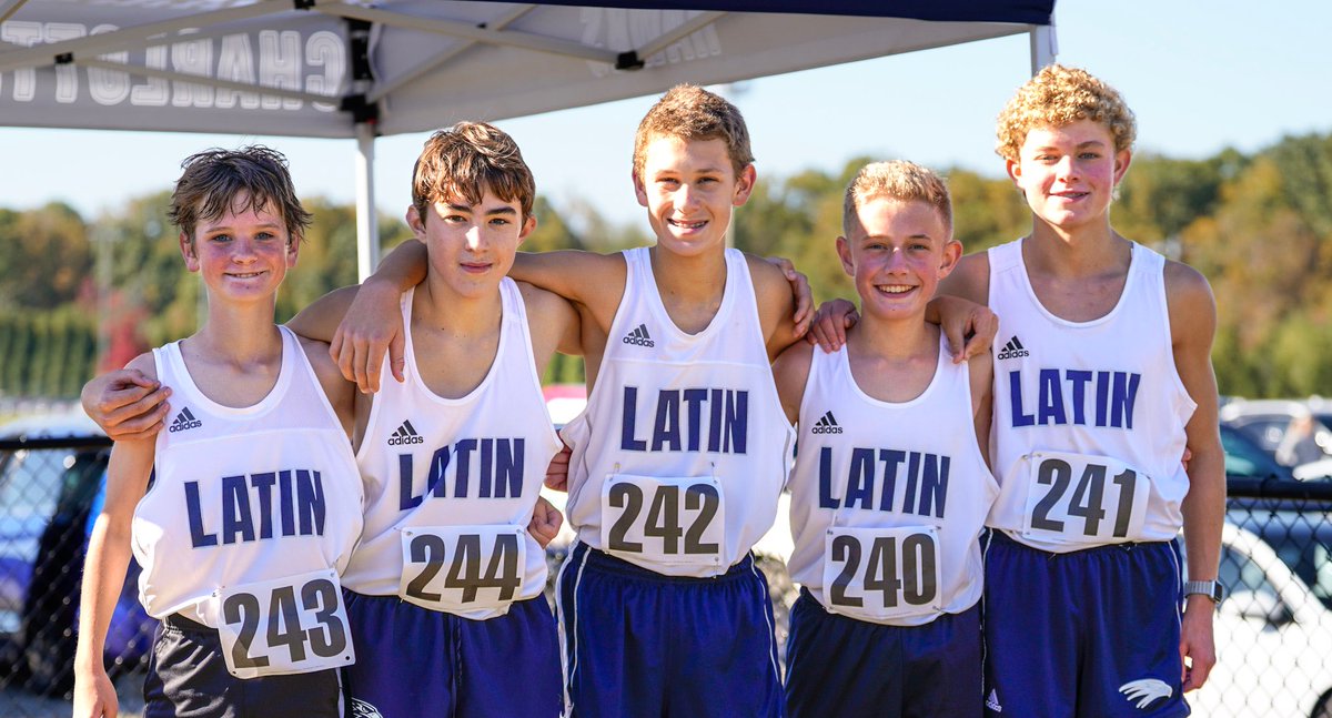 Congrats to Brady, Jack, Jackson, Flinn, and Jackson. 5th place at the NCRunners Middle School XC Festival, unofficial middle school state championships. Well done boys!