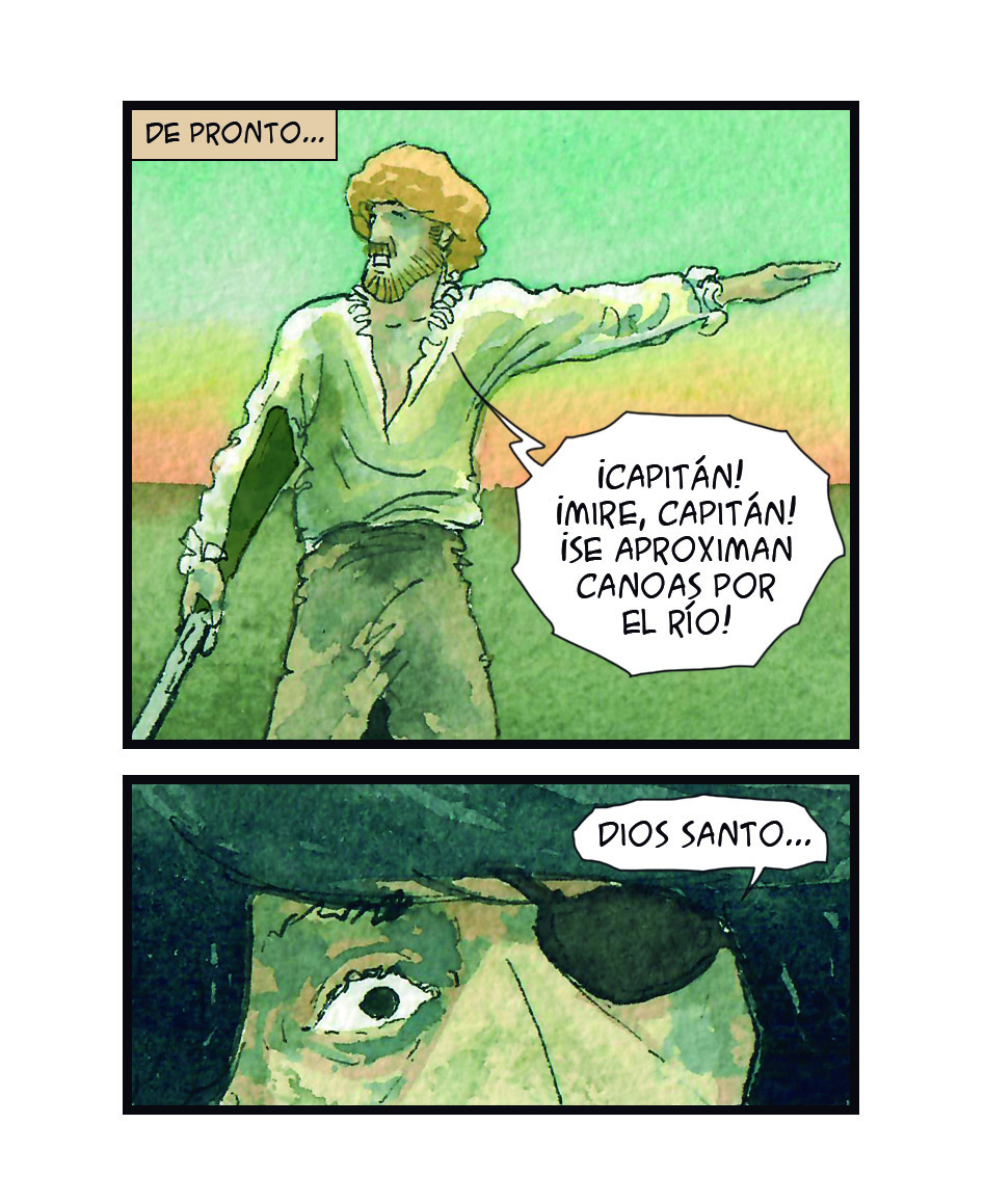 sergiopictura's tweet photo. "Orellana en el río de las amazonas". Ultimando.

#workinprogress #comic #comicinprogress #comicbooks #comichistorico #tebeo #historiadeespañaenviñetas #historiadeespaña 

Guión de @Alber
Edita @Casca_borra https://t.co/c2BunRDGDR