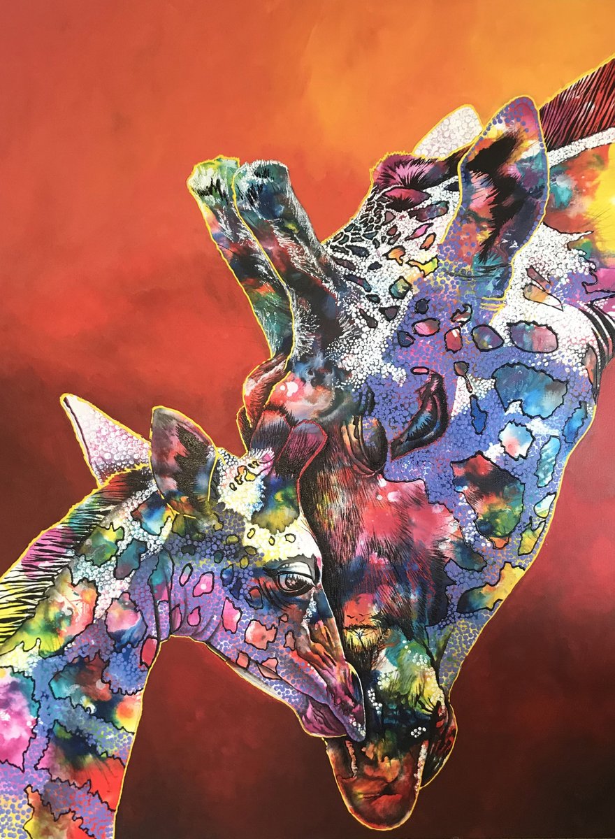 The Bond ~ Mixed media on canvas by Graeme Stevenson OAM

Watercolour techniques and tutorial  with  Graeme Stevenson  I Colour In Your Life
youtube.com/watch?v=OLLIF1…

#artistsontwitter #artist