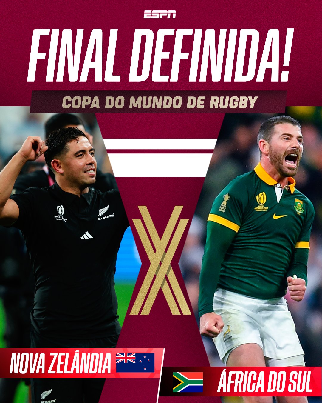 Copa do Mundo de Rugby se prepara para semifinais épicas nessa sexta e  sábado – Confederação Brasileira de Rugby