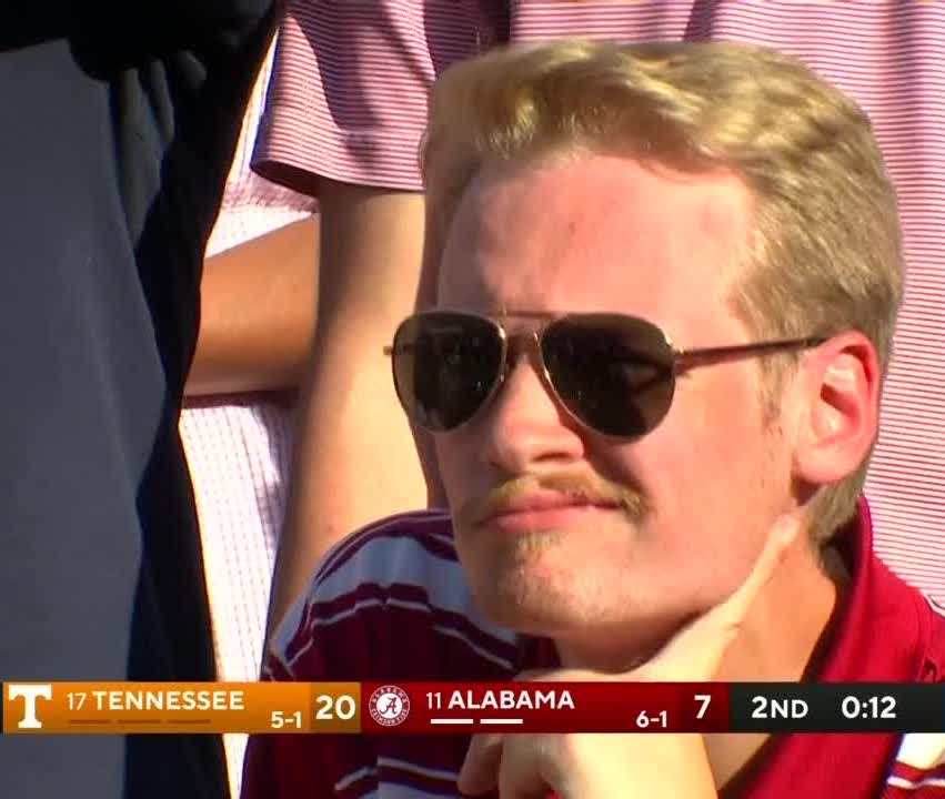 BleacherReport's tweet photo. Rough start for Bama 😬 https://t.co/Z3IN14Dn1e