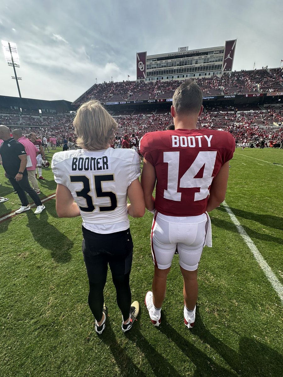 The two best names in College Football @BoomerColton @Generalbooty10