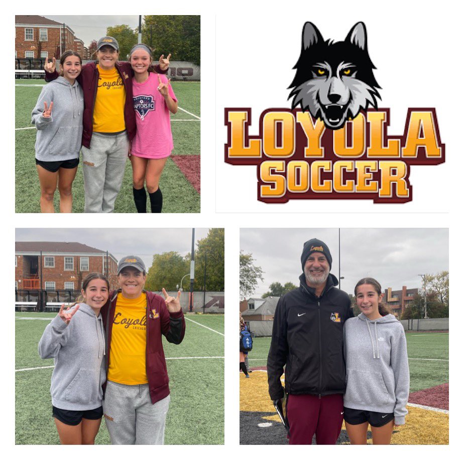 Had so much fun at Loyola University Chicago ID Camp today! Thank you so much, @BigAng04 @barry_bimbi @Coachroth5 for the experience! Go Ramblers! @ImCollegeSoccer @RRaptorsfc