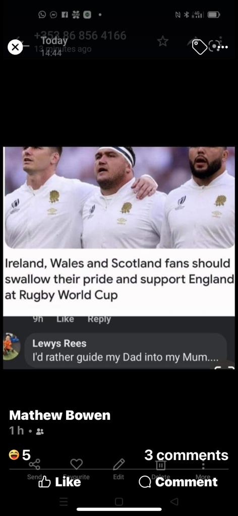 Rhysgeth's tweet photo. @Mick_Finnegan https://t.co/9G9zpVLtSF