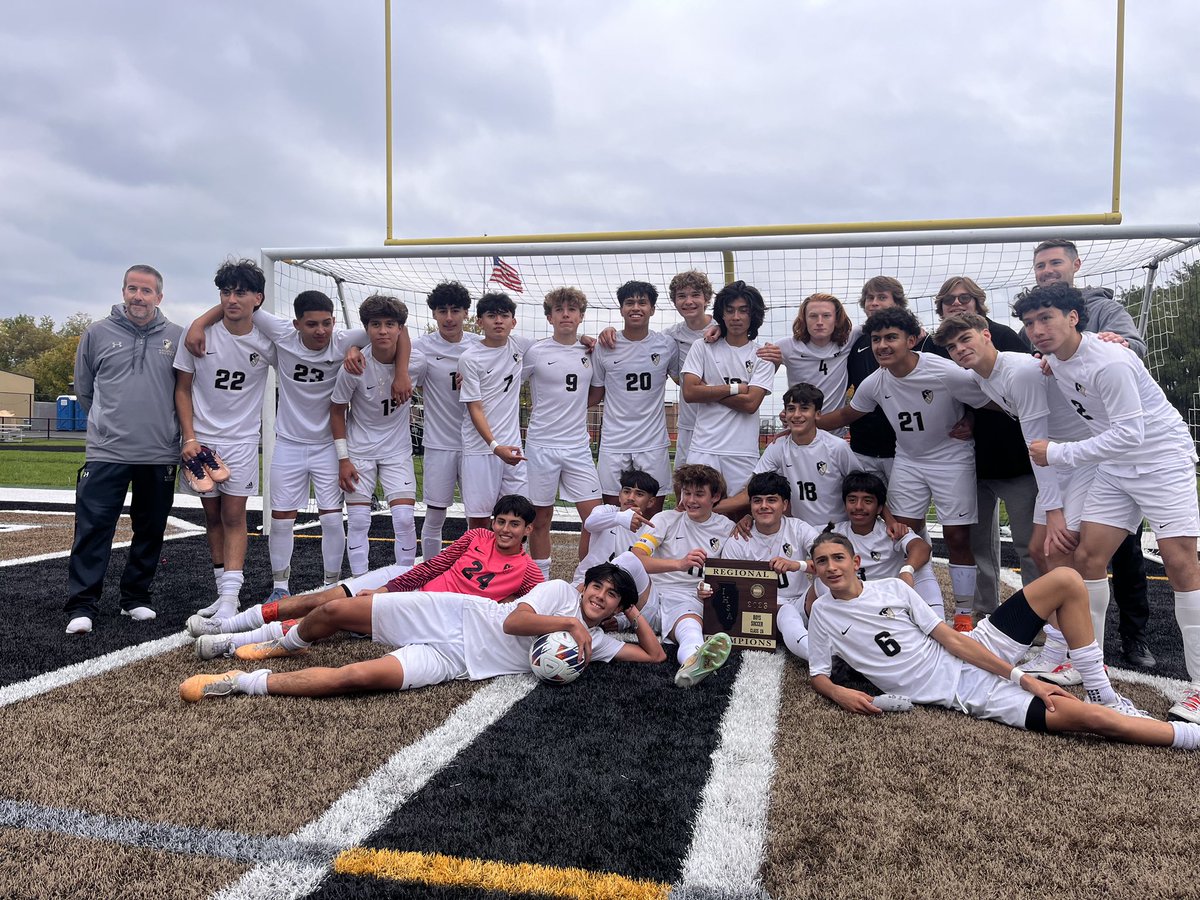 Regional Champions!!  Tuesday at Central, against Crystal Lake South for the Sectional Semifinal!  #WhatsImportantNow #MTXE #StandUp