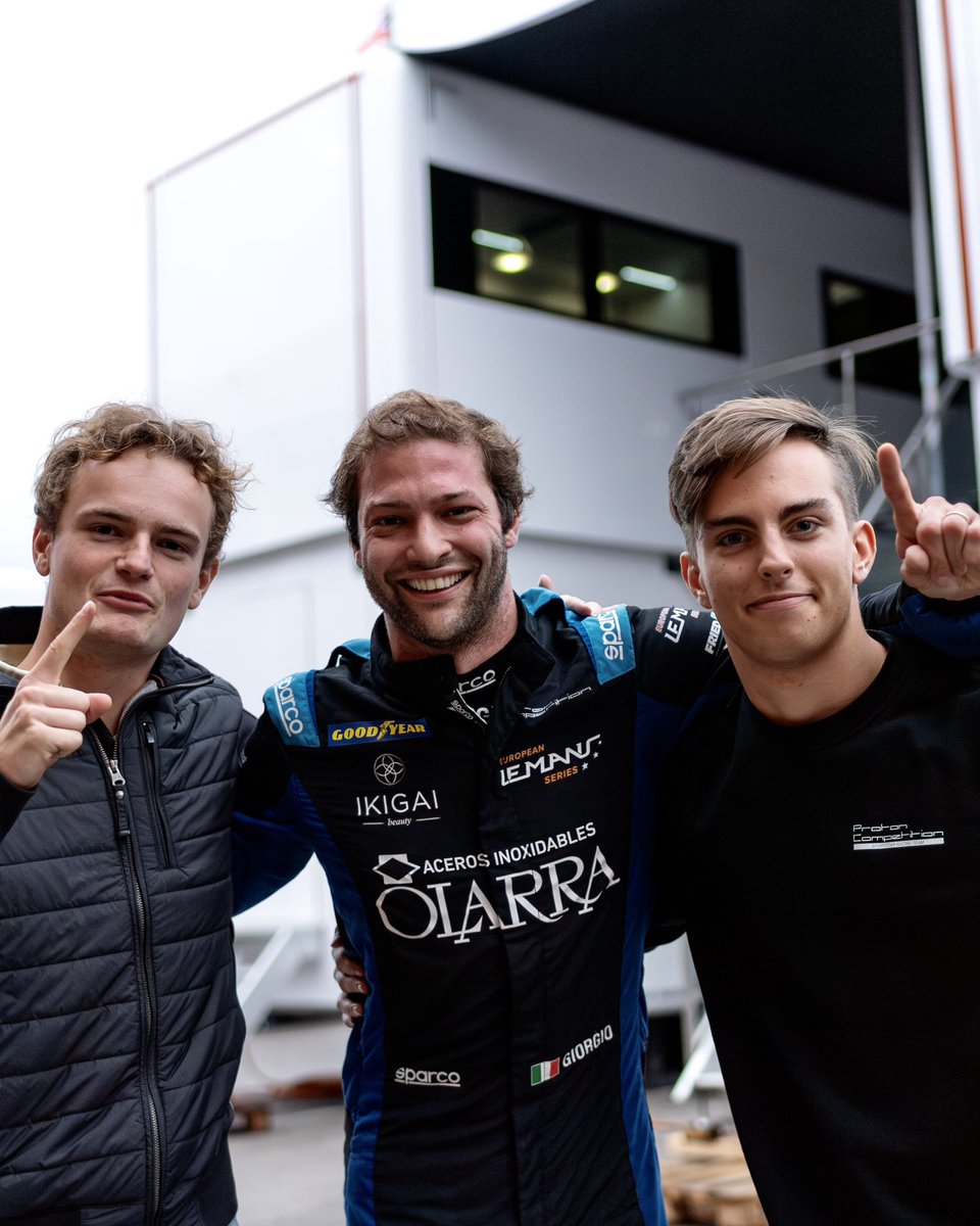 ProtonRacing's tweet photo. Double the celebration for a double #POLEPOSITION here in Portimao for the #ProtonCompetition family 🎉
#RyanHardwick pulled off an absolute stunner with a top time in the #LMGTE class on his final lap for tomorrow’s #4HPortimao. As well as for #GiorgioRoda in the #LMP2PROAM class - securing his very first pole position!
We are quite excited for what tomorrow’s race will bring! 💪
@EuropeanLMS