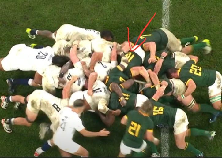 Utter disbelief that Ben O’Keefe’s incorrect guesswork has cost England a World Cup final. Shocking call here to gift SA the lead &amp; then turns a blind eye to blatant penalties minutes later. Truly woeful and amateurish refereeing