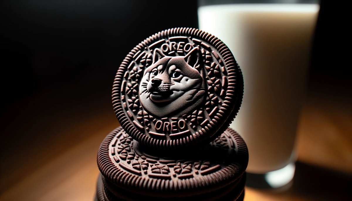 #dogecoin #oreo #food #dalle3 <a href="/OneMinuteBriefs/">One Minute Briefs ⏱️</a> <a href="/Oreo/">OREO Cookie</a> #Crypto