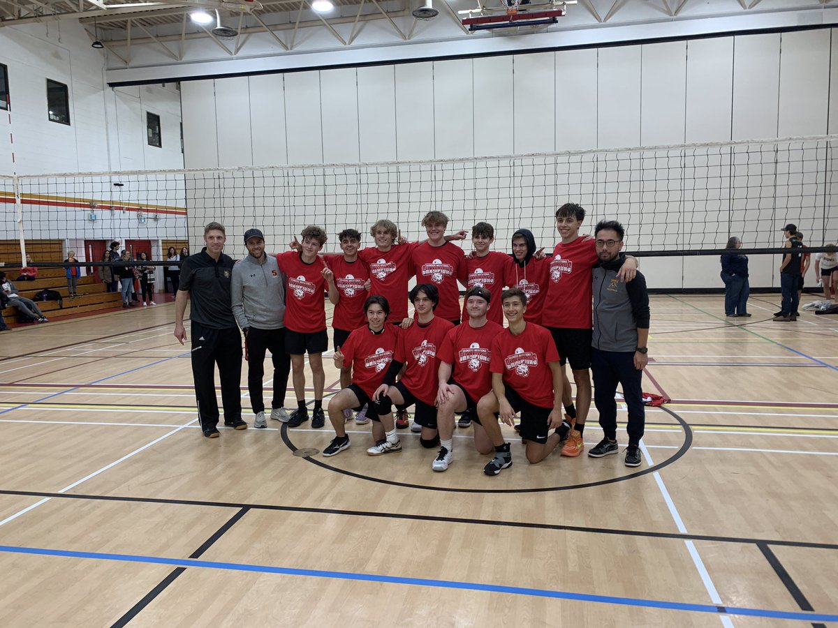 <a href="/SaundersOne/">Saunders Secondary</a> boys volleyball goes 2 for 2 this weekend as the Seniors win their home tournament- Go Sabres!!!