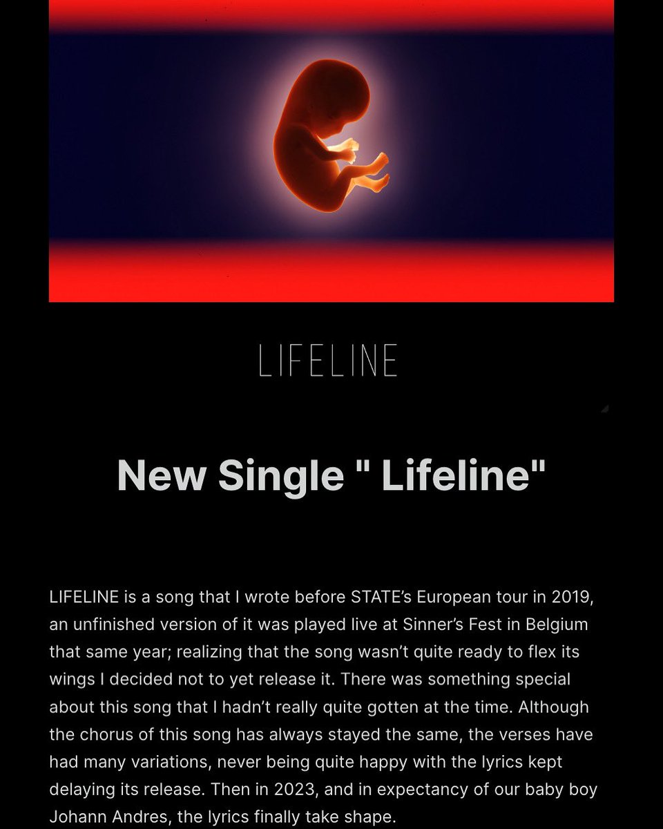Our new single “Lifeline” by STATE OF THE UNION on BandCamp now!
stateoftheunionofficial.bandcamp.com