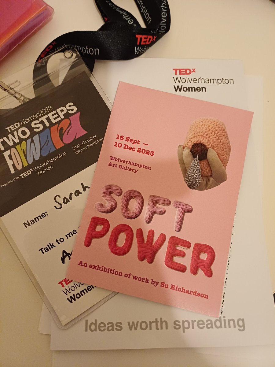 What a fabulous day! A delicious solo lunch with a good book for company, an afternoon of listening to lots of inspiring and empowering women at <a href="/TEDxWolves/">TEDxWolverhampton</a>  Women and an unexpected stumble across a feminist art exhibition <a href="/WolvArtGallery/">Wolverhampton Art Gallery</a>