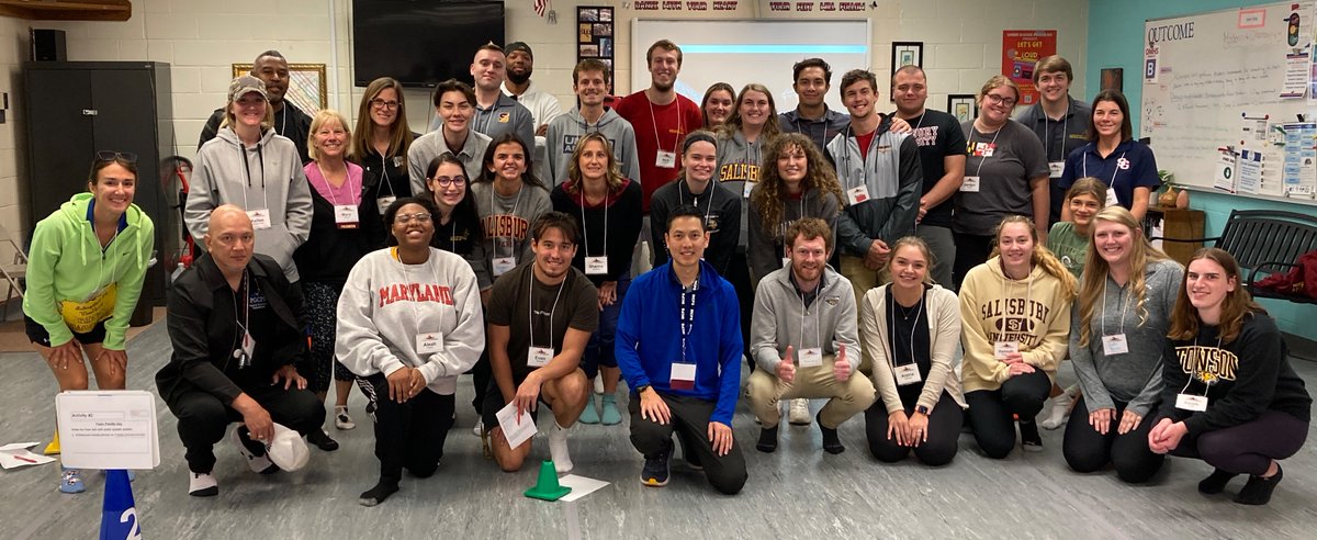 MrTomPE1's tweet photo. Great afternoon at SHAPE Maryland conference. Presented on how to make “PE Escape Rooms in PE”. Everyone escaped!
@WJMitchellPE @Aleah_DavisPE 
@KsstampPe @HavinsJ_PE @HSchauberPE @Abigailgulls018  @cmilliganedu @tretkowskiPE 
@JTurnerPHED @SMCPS_APE https://t.co/Ik3VHDLXVP