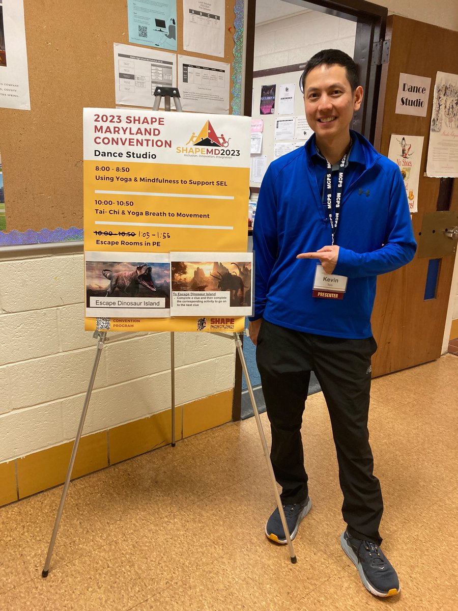 MrTomPE1's tweet photo. Great afternoon at SHAPE Maryland conference. Presented on how to make “PE Escape Rooms in PE”. Everyone escaped!
@WJMitchellPE @Aleah_DavisPE 
@KsstampPe @HavinsJ_PE @HSchauberPE @Abigailgulls018  @cmilliganedu @tretkowskiPE 
@JTurnerPHED @SMCPS_APE https://t.co/Ik3VHDLXVP