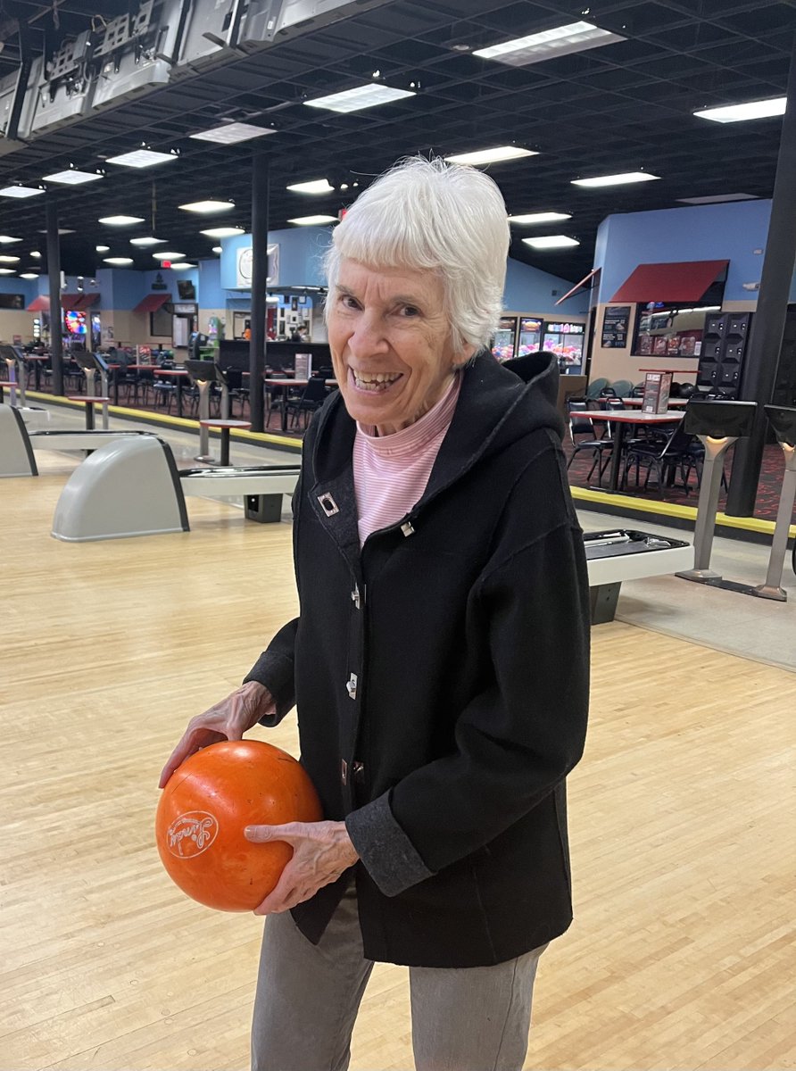 It was right up our alley to go bowling this week. 🎳