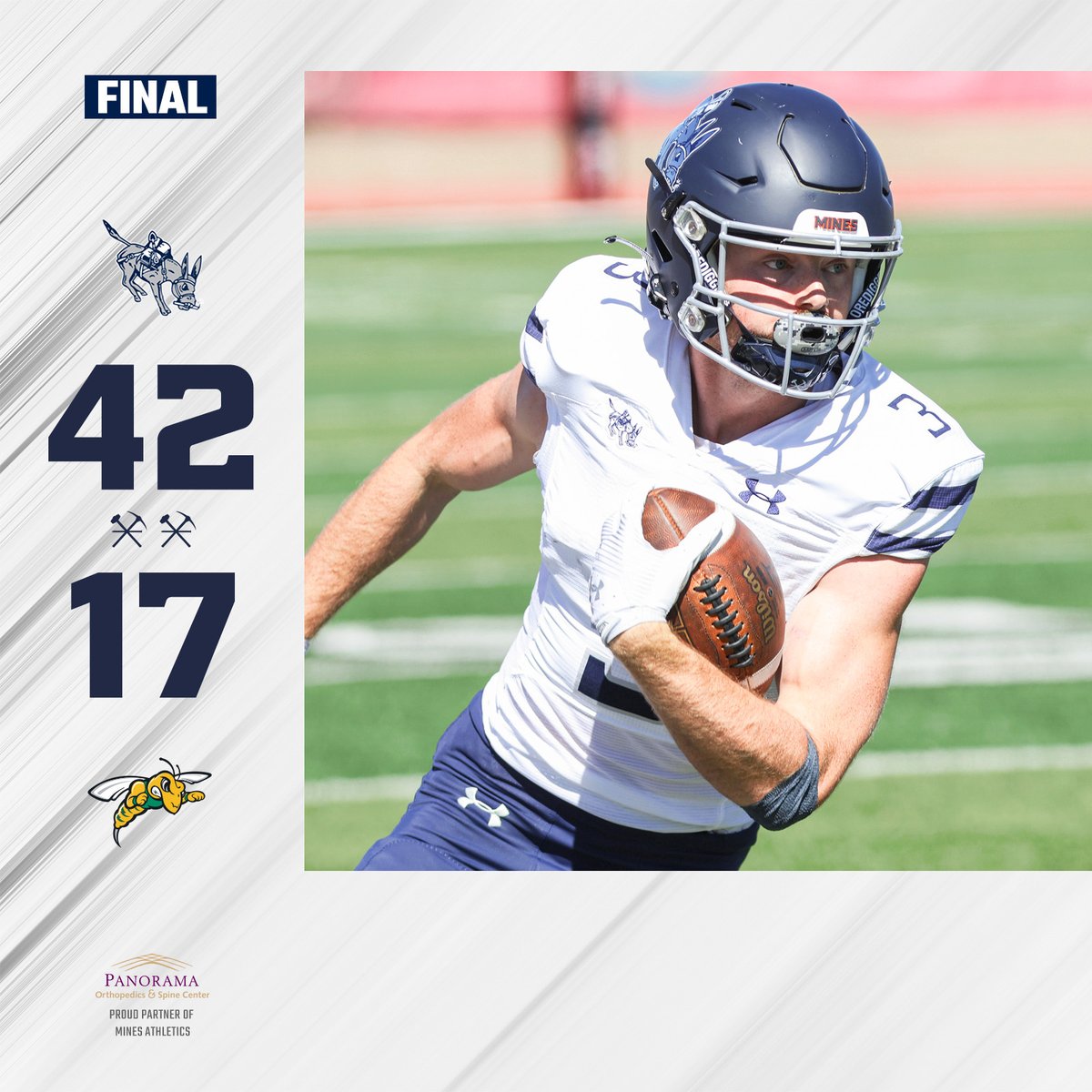 Mines Football tweet media