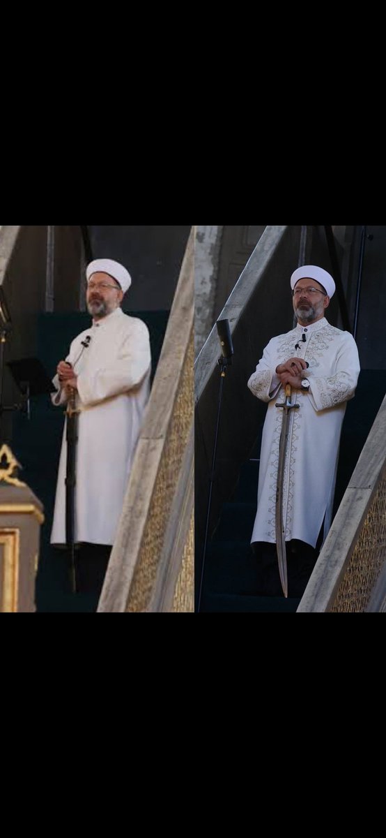 Özgür Filistin için kılıç kılığından çıktı. Mesaj net.