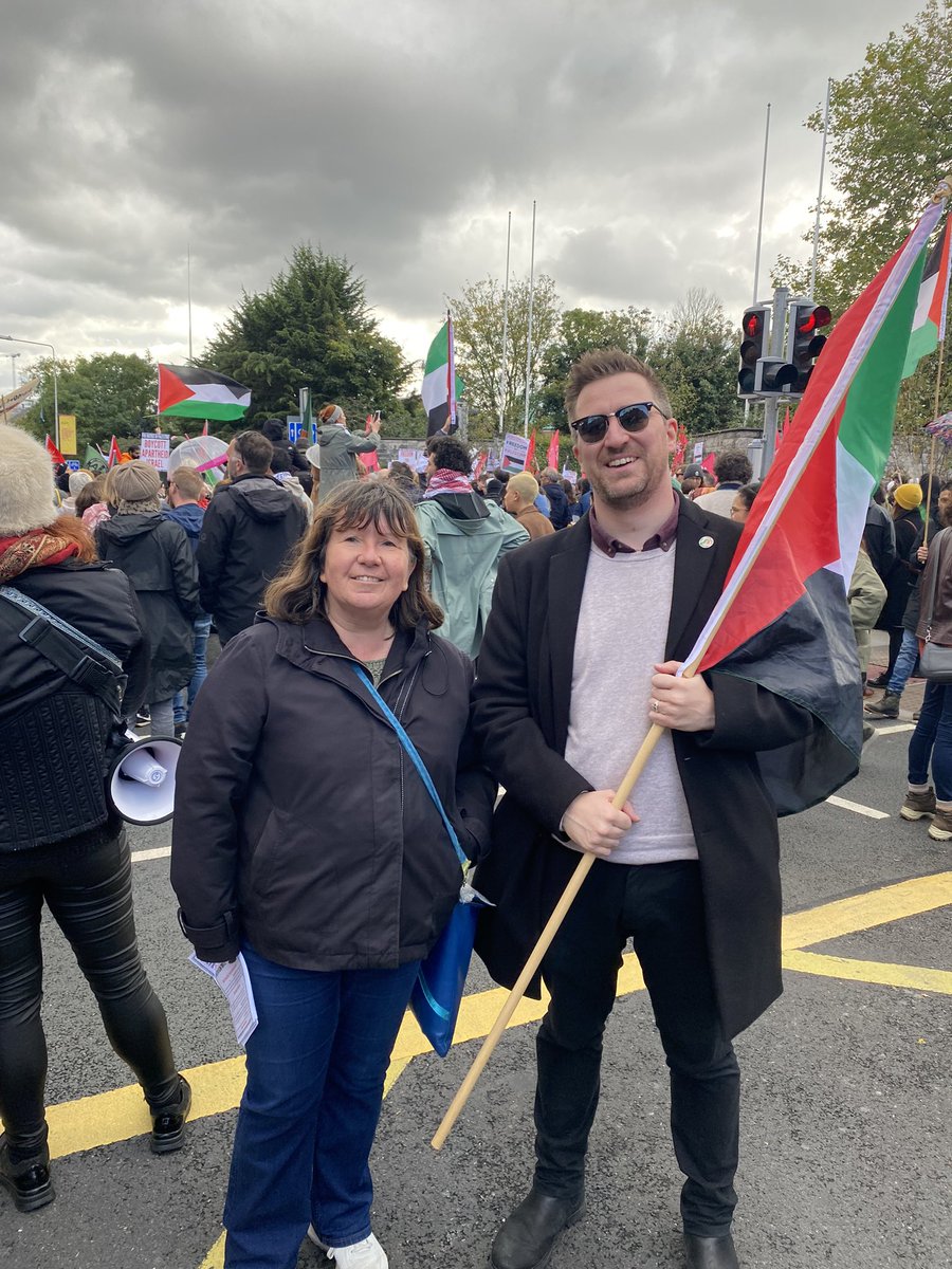 ForsaSouth's tweet photo. Amazing turnout in Dublin today at the Solidarity Rally for Palestine!✊
@forsa_union_ie @ForsaLeft @IrishAntiWarMvt #FREEPALESTINE https://t.co/Nq2ZxmbB8h