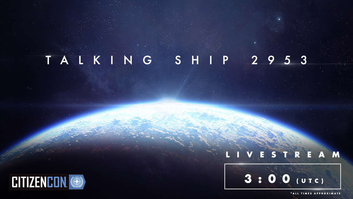RobertsSpaceInd's tweet image. Who's ready to Talk Ship?

Join us for the next #CitizenCon2953 panel, where we'll dedicate an hour to diving into various aspects of vehicle development and maybe discover something new? 👀

Tune into Talking Ships 2953: Twitch.tv/starcitizen
