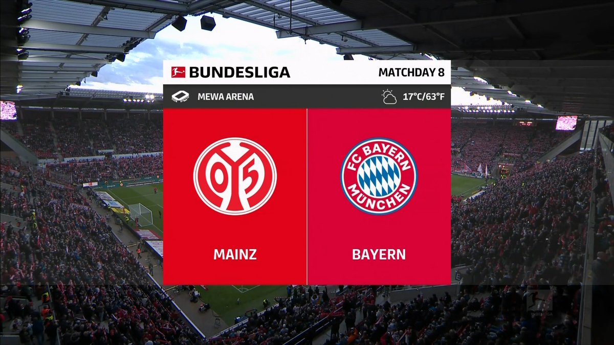 Full Match: Mainz 05 vs Bayern Munich
