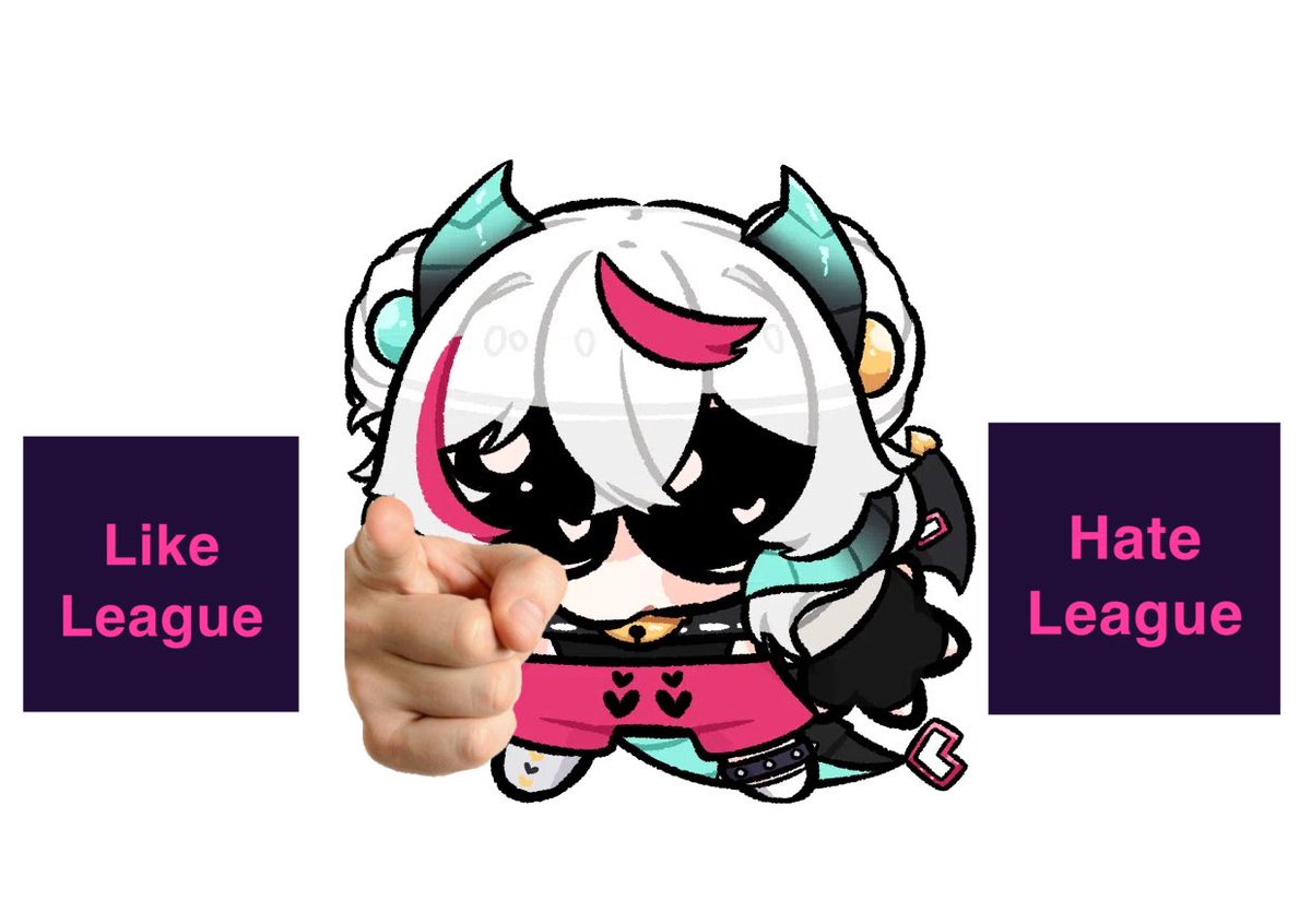 If you’re a vtuber. You either HATE or LOVE League of Legends.

Which one are you?
#Vtuber