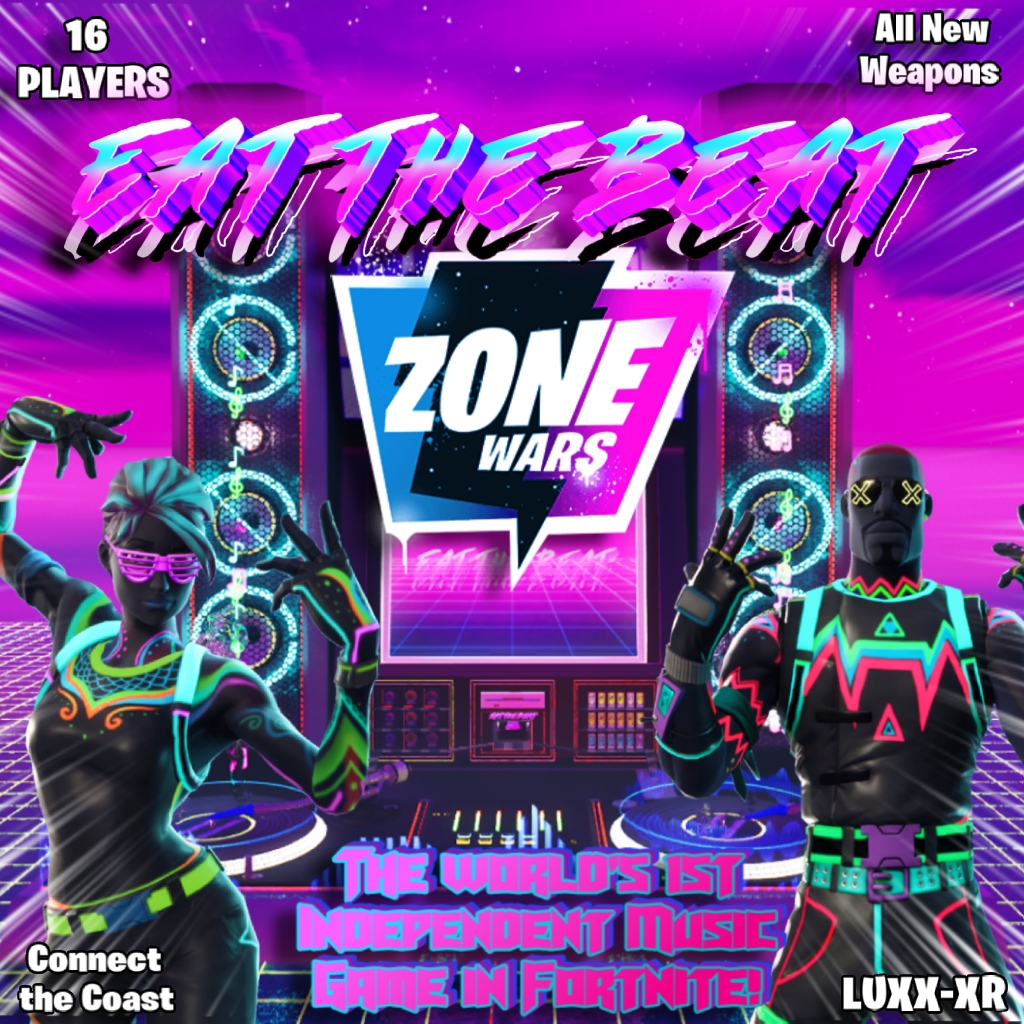 luxx_xr's tweet image. Well just submited Eat the Beat Zone Wars for #FortniteCreative approval. One it&apos;s live I&apos;ll share the #IslandCode!

#UEFN #Fortnite #Fortnitemares2023 @ConnecttheCoas1