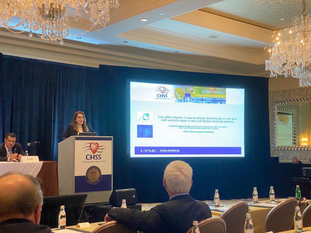 Congenital Heart Surgeons Society meeting. Boston. Oct 21, 2023. 
My presentation about our innovation in Ebstein anomaly treatment…