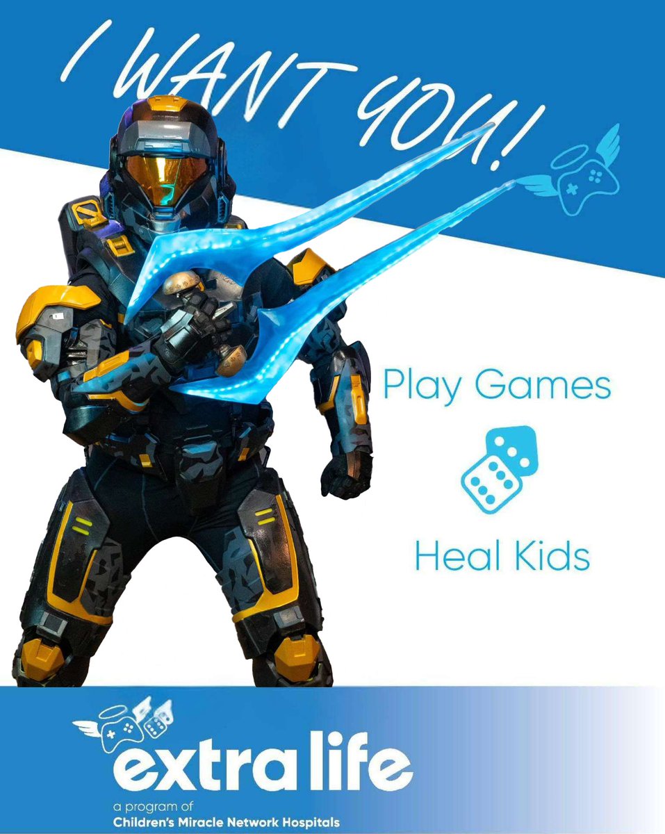 nobleofdeath16's tweet photo. Hey folks! While most of you know me as NobleofDeath16; my name is Jonah, and I am looking to take my love for Halo and combine it with my love for philanthropy and make a awesome effort to give back this fall! I'll be live with the @405th for Extra Life Nov 4th/5th! https://t.co/HIFXtU1FYD