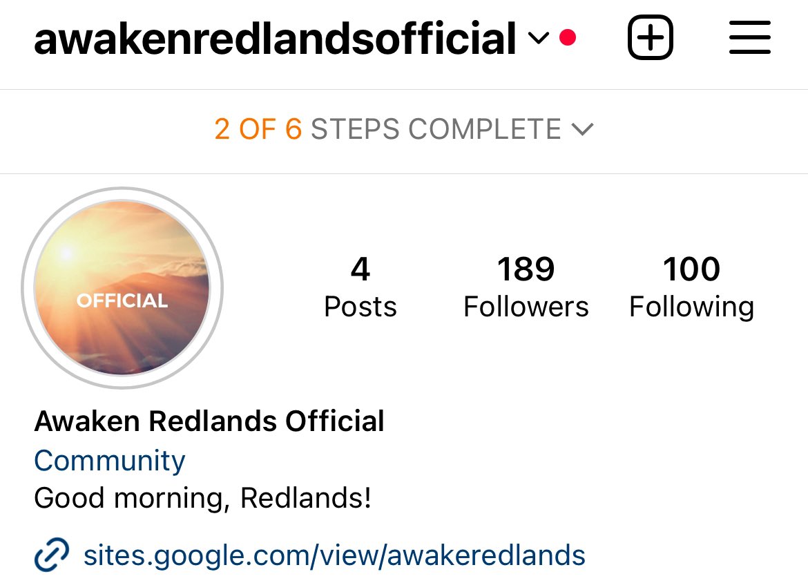 eyerollsnblood's tweet photo. To further dilute the online footprint of Awaken Redlands (newly formed group of school board bigots) we nabbed @awakenredlandsofficial (IG). We’re asking locals to send us pics/vids of their mornings in #Redlands. From 🐕 walks, sunrises or morning ☕️ , it’s going to be cute af! https://t.co/6mjSsF8rCx