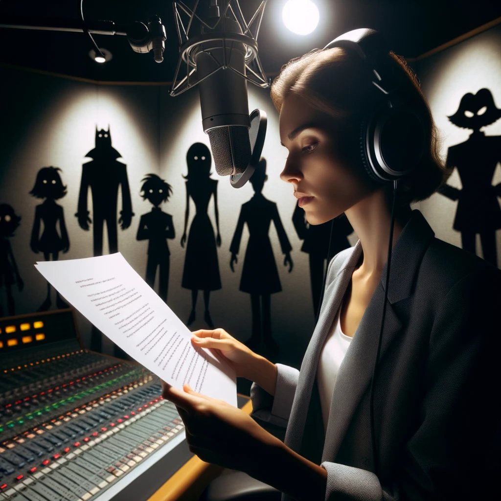 In the spotlight of the recording studio, every voice we've lent life to stands behind us.

Here's to the characters we've become and those we've yet to discover. 🎙✨

#VoiceoverJourney