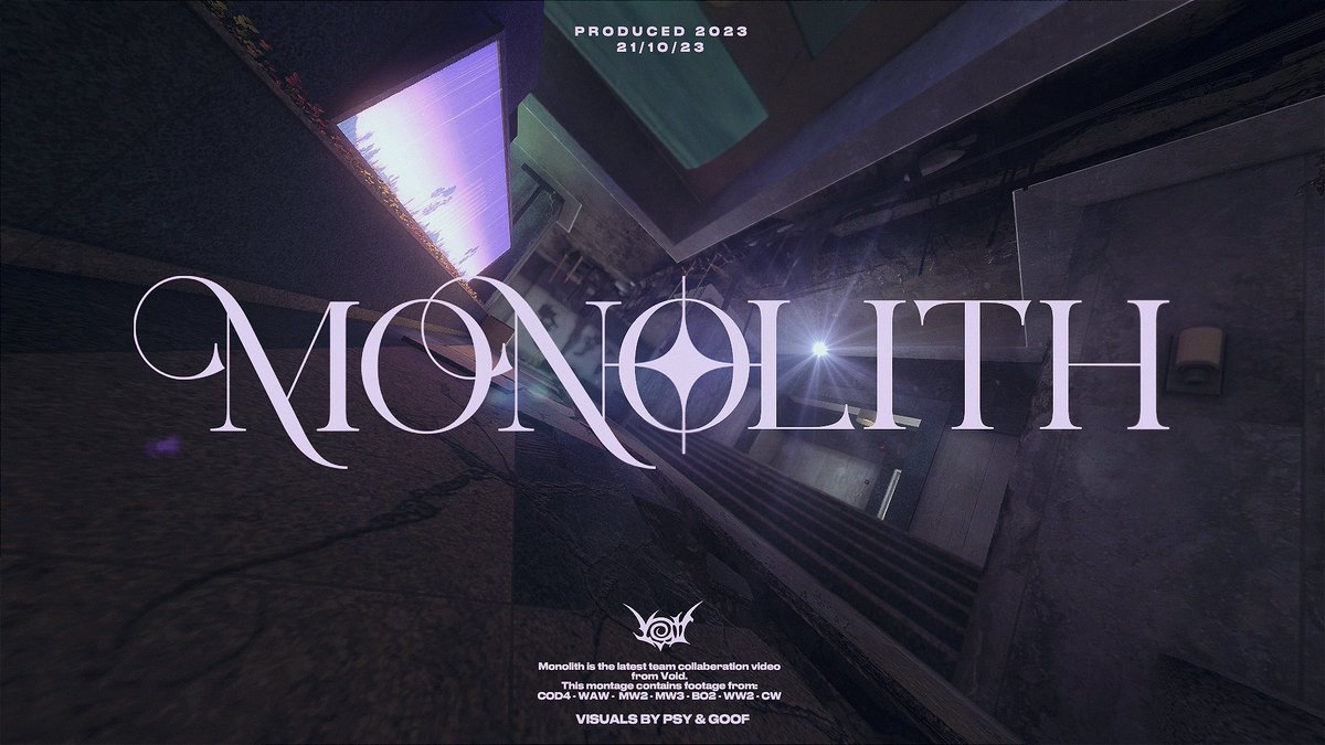 VoidCollective_'s tweet image. MONOLITH 

youtu.be/MWuoO5v07cI?si…