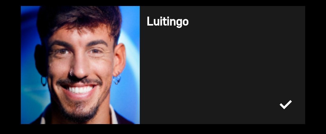 Nsdimeetu's tweet image. Bueno me paso por aquí para decir que LUITINGO A LA CALLE. #GHVIP21O #GHVIP22O