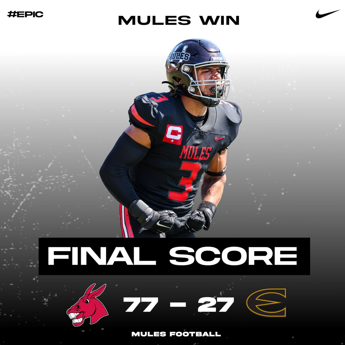 Homecoming Win! #teamUCM X #EPIC