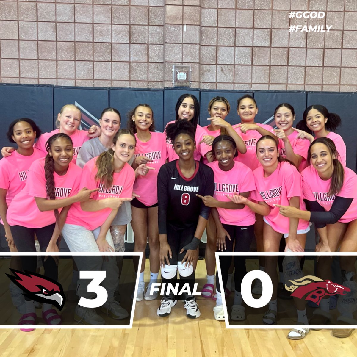 HillgroveVball's tweet photo. On to the next
#eliteeightbound #hillgrovevolleyball #GGOD #FAMILY https://t.co/UEWdopC27N