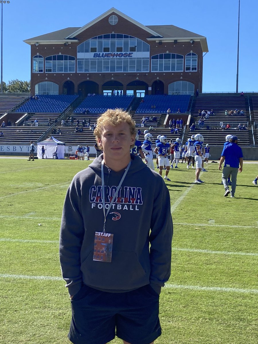 Had a great day at @BlueHoseFtball Thank you for the invite!! <a href="/CoachLSmitty/">Liam Smith</a> <a href="/DoobyDular/">Dooby Dular</a> <a href="/BDunnsports/">Brandon Dunn</a> <a href="/CFHSFootball_/">CFHS Football</a>
