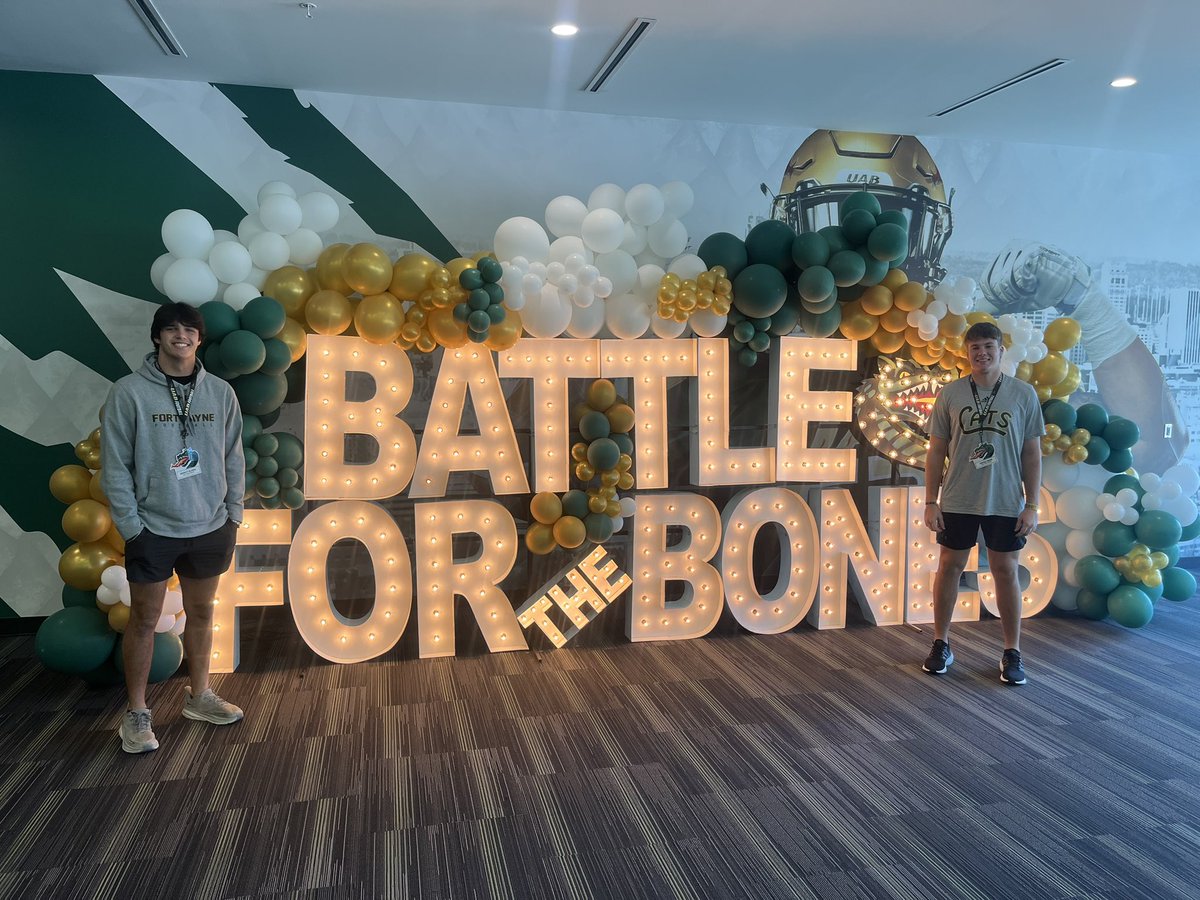 bennettblanks24's tweet photo. Had a great trip to UAB! @CoachWAppleton @KennethGilstrap @si_one11 @FPCatsFootball @carter_tinker @COACHCLARK23 https://t.co/Qgbu3BMLRL