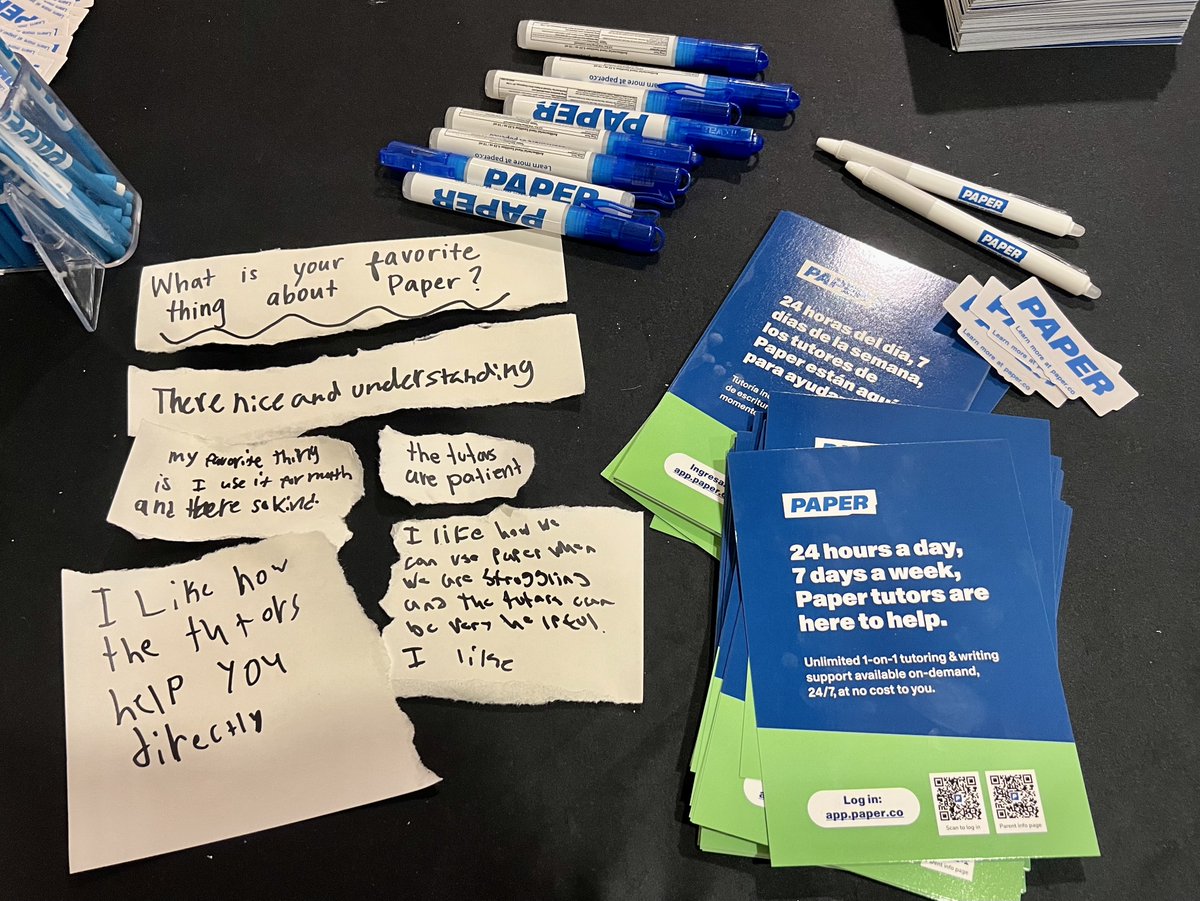 Thank you <a href="/ogdensd/">OgdenSchoolDistrict</a> for hosting another fantastic Parenting Elevated event! 🎉 We love sharing <a href="/paperlearning/">Paper</a> with so many wonderful students &amp; families 💙 &amp; hearing positive feedback directly from students!
