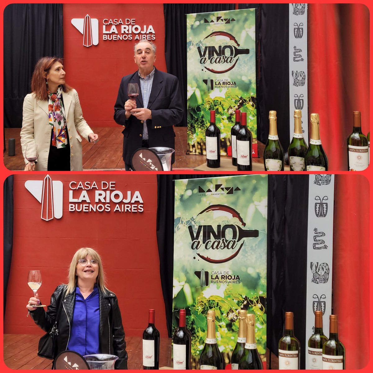 Viajeros5_3's tweet photo. Se presentó la Ruta del Torrontes Riojano en la casa de La Rioja,  la Directora de Programas Integrados con Producción, del Ministerio de Industria, Ing. Ivonne Hilal
recalcó que la Ruta del Torrontés Riojano constituye un plan de desarrollo económico de mediano y largo plazo https://t.co/9J5ae0Hhog