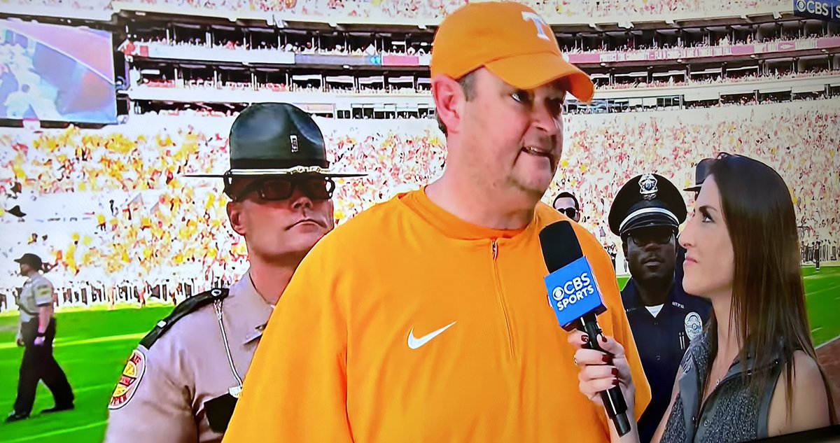 THPKnoxville's tweet photo. 🏈 Exciting matchup today as @THPKnoxville joins forces with @ALEAprotects to ensure the safety of fans and teams at the University of Tennessee vs. Alabama game! Let's enjoy the game responsibly and cheer for our teams! 🙌🚔 #SafetyFirst #UTvsBama #FootballSaturday @UTPolice https://t.co/0QxgeZ3ULa