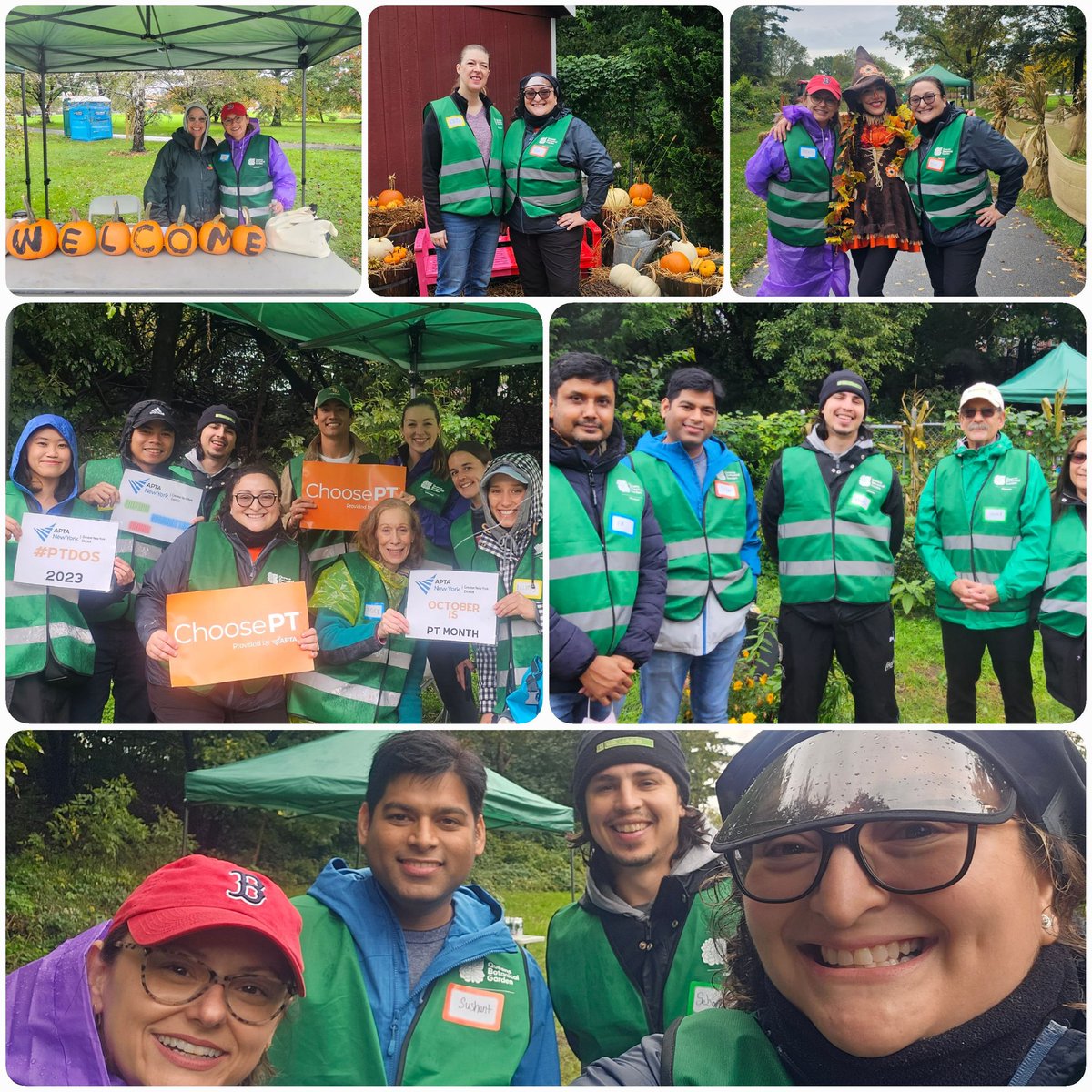 🍁🎃 Spent a fantastic day at Queens Botanical Garden with the APTA New York Greater New York District team for PT Day of Service! Helping in the pumpkin patch &amp; spreading the love in our community. Let's keep making a difference together! 🌿💪 #PTDOS #ChoosePT #QBG #PumpkinPatch