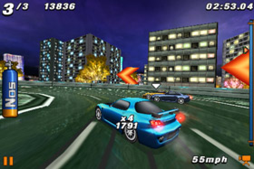 'The Fast and the Furious: Pink Slip 3D' (2008)
By: Firemint (VIC)
For: iPhone
Bet your ride for the chance to win 34 cars from your opponents, Select the best car to challenge your rivals based on a range of stats