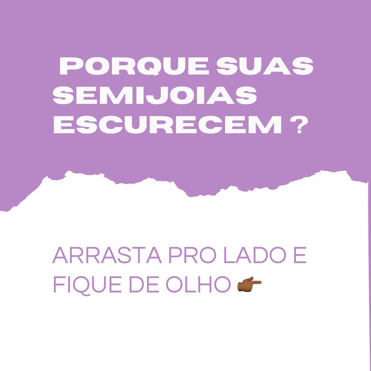 Nega_Flora's tweet photo. Hoje vamos entender um pouquinho mais sobre a oxidação das suas semijoias. 

- 
Arrasta pro lado e depois me conta aqui se você sabia disso ? ✨💜

https://t.co/rBIUStUXAE https://t.co/0ED3npcAOK