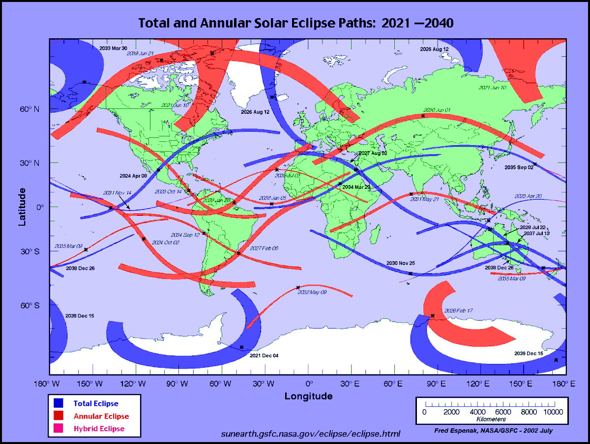 Iguazolandia_'s tweet photo. Mapa de los p´roximos Eclipses, hasta 2041.
Colombia en 2028 volveremos a presenciar otro eclipse anular.
#Eclipse2023 #NASA ##Eclipse2028
#EclipseAnulardeSol2028 @ArchivosDCU @ArchivosDCUPlus https://t.co/enjxIyVb2b